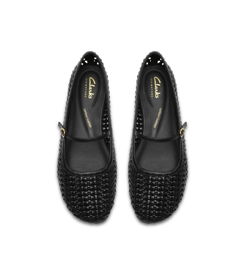 Clarks - Livia Sky Black Weave