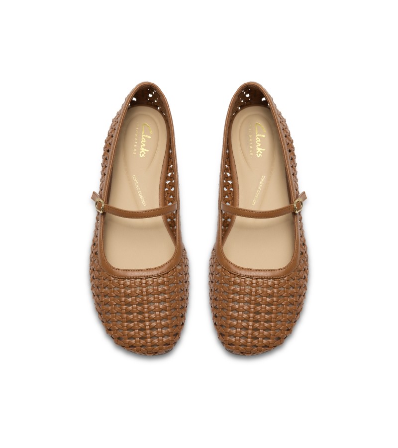 Clarks - Livia Sky Tan Weave Clarks - Livia Sky Tan Weave