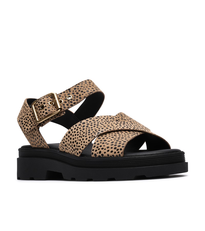 Clarks - Orinoco3 Cross Animal Print