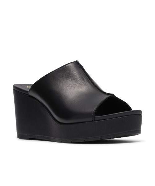 Clarks - Sabina Mule Black Leather