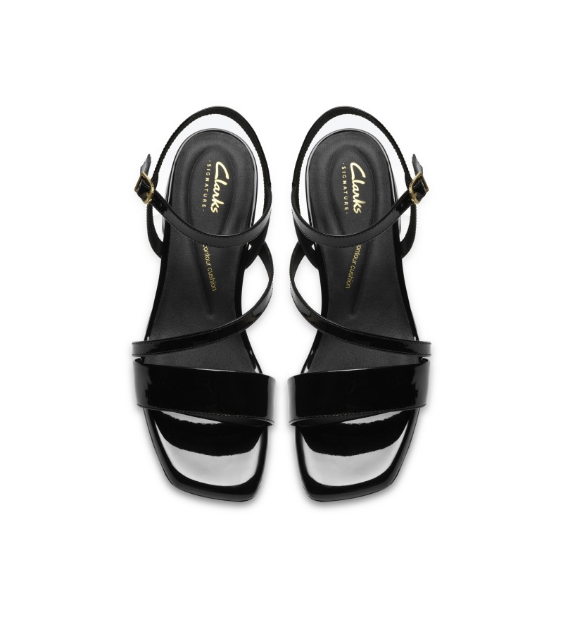 Clarks - Serina35 Strap Black Patent Clarks - Serina35 Strap Black Patent