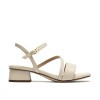 Clarks - Serina35 Strap Cream Leather Clarks - Serina35 Strap Cream Leather
