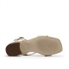 Clarks - Serina35 Strap Cream Leather Clarks - Serina35 Strap Cream Leather