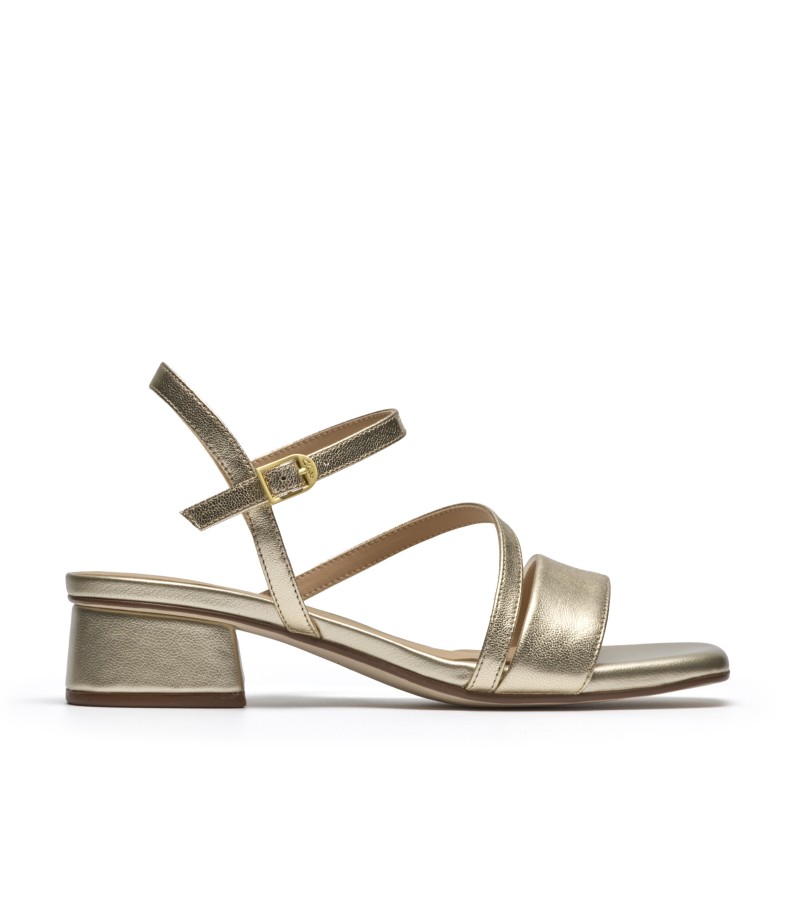Clarks - Serina35 Strap Gold Leather Clarks - Serina35 Strap Gold Leather