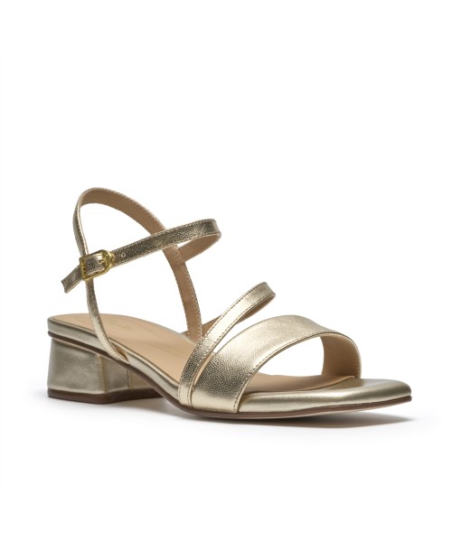 Clarks - Serina35 Strap Gold Leather
