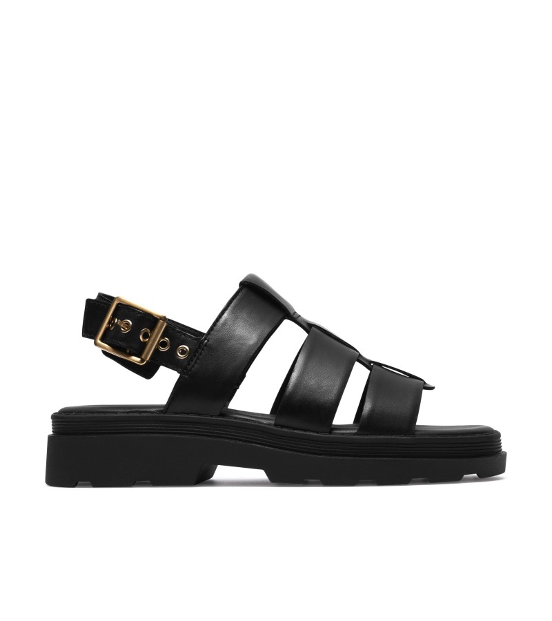 Clarks - Orinoco3 Strap Black Leather