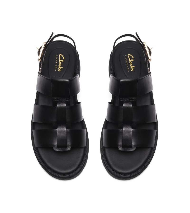 Clarks - Orinoco3 Strap Black Leather