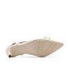Clarks - Zarey Bow Cream Leather