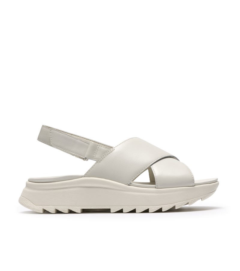 Clarks - DashLite Wish White Leather