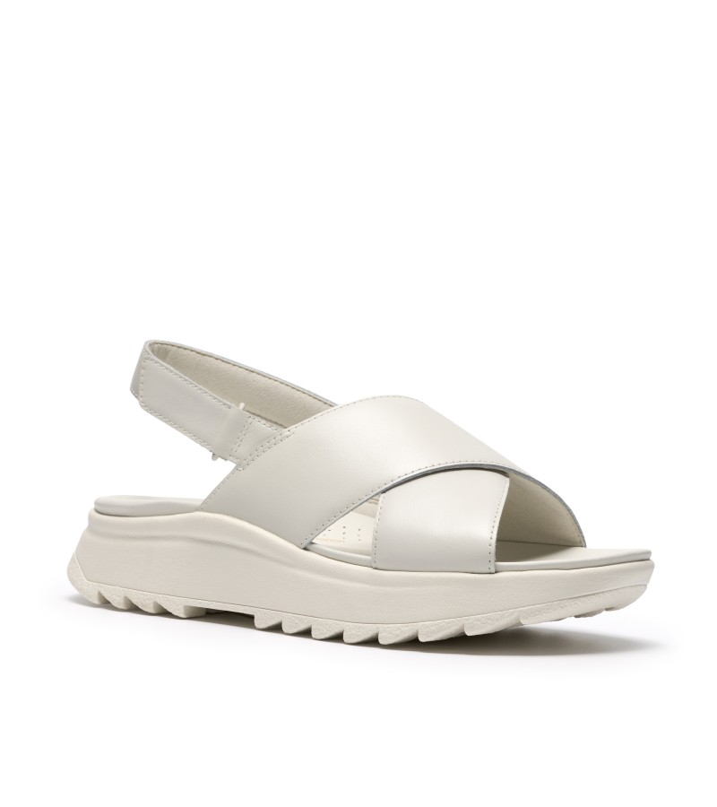 Clarks - DashLite Wish White Leather