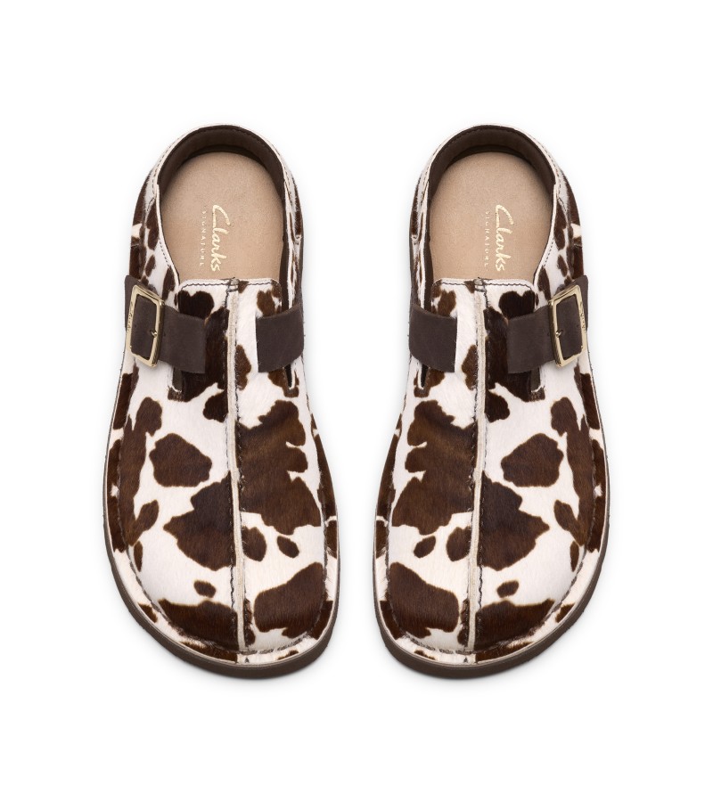 Clarks - Solsbury Mule. Cow Print Clarks - Solsbury Mule. Cow Print