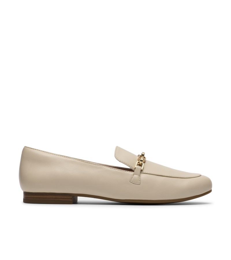 Clarks - Tamna Iris White Leather