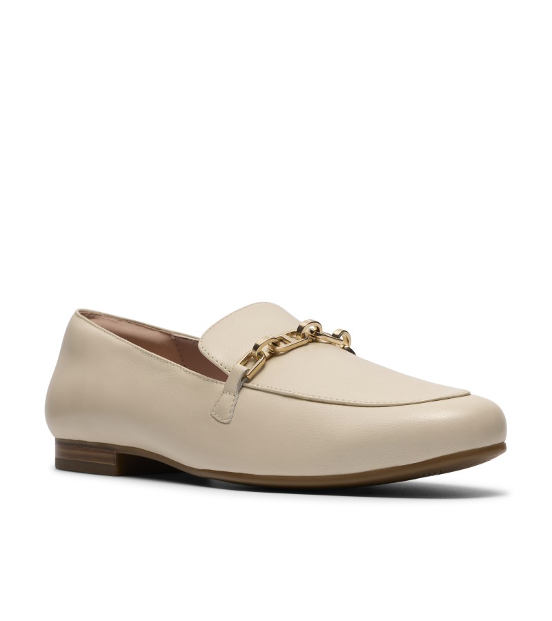 Clarks - Tamna Iris White Leather