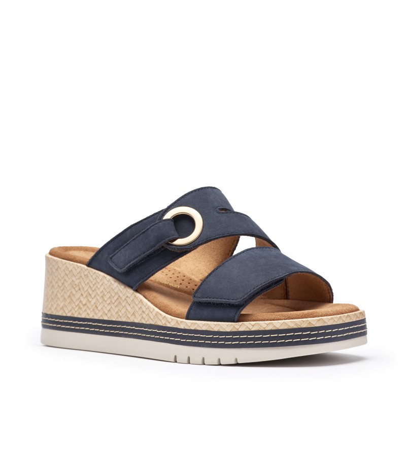 Clarks - Kidiki Cove Navy Nubuck