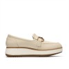 Clarks - Zylah Top Cream Leather