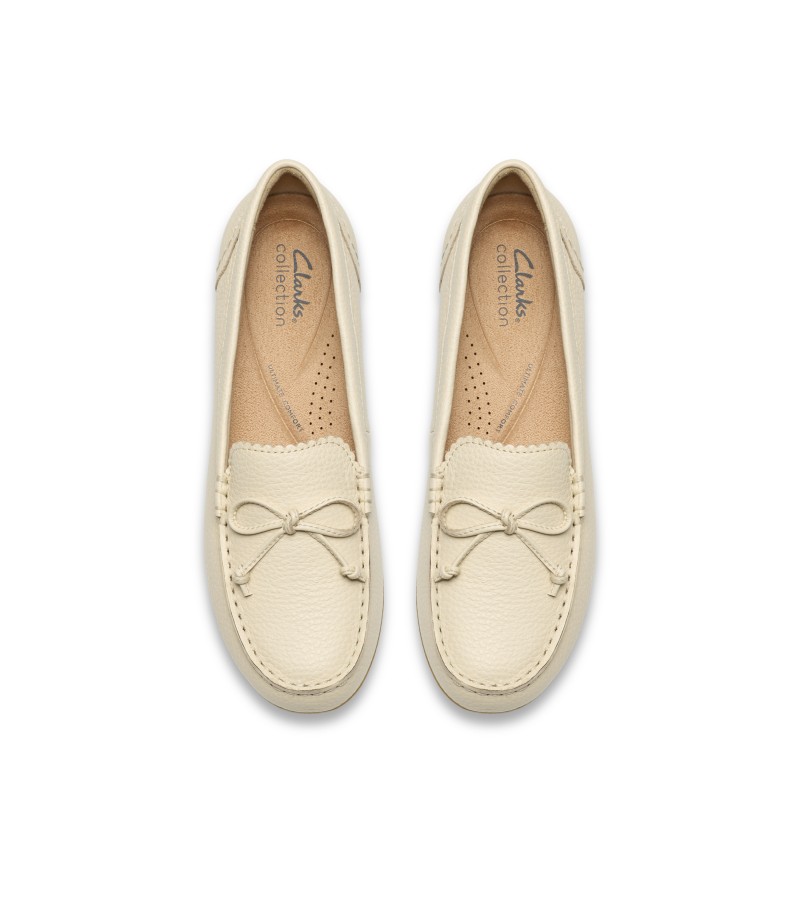 Clarks - Elliotte Sail Cream Leather