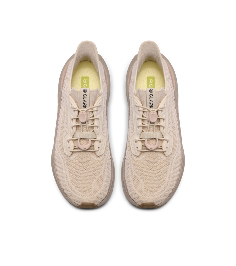 Clarks - Pace Rise. Light Sand