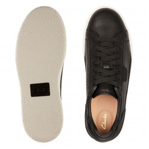 Clarks - Craft Cup Lace Black Leather