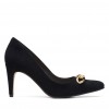 Clarks - Laina85 Trim Black Suede