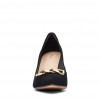Clarks - Laina85 Trim Black Suede
