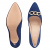 Clarks - Laina85 Trim Blue Suede