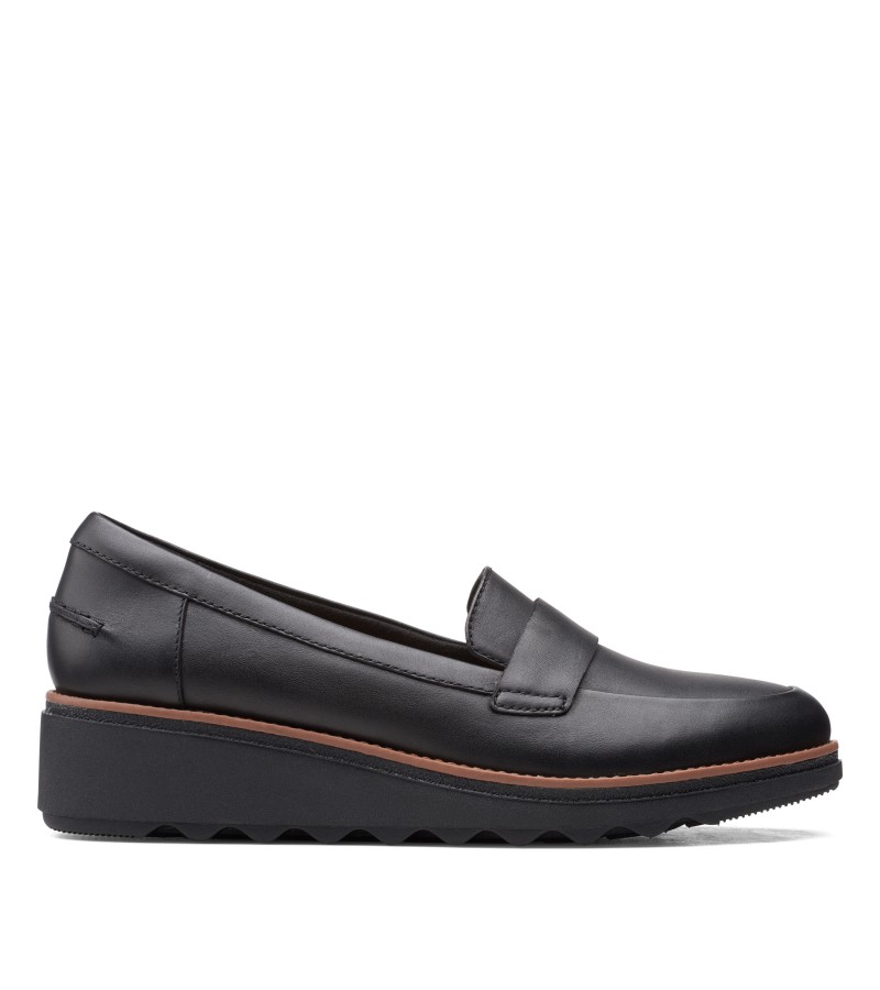 Clarks - Sharon Gracie Black Soft Leather