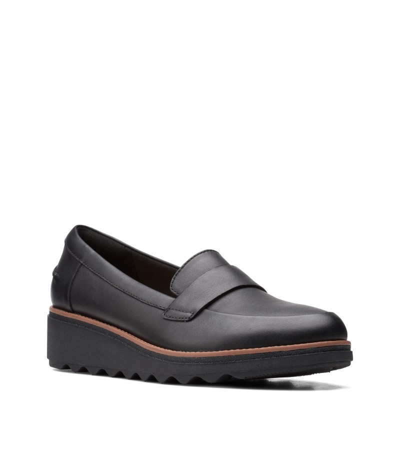 Clarks - Sharon Gracie Black Soft Leather