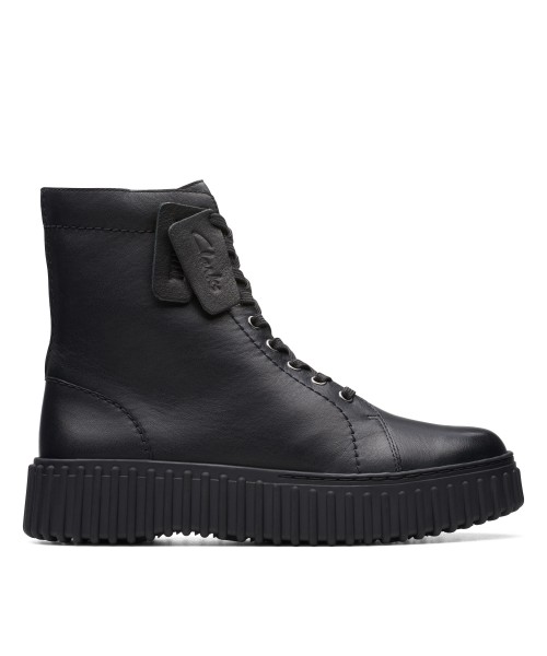 Clarks - Torhill Rise Black Leather Clarks - Torhill Rise Black Leather
