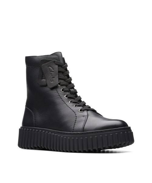 Clarks - Torhill Rise Black Leather Clarks - Torhill Rise Black Leather