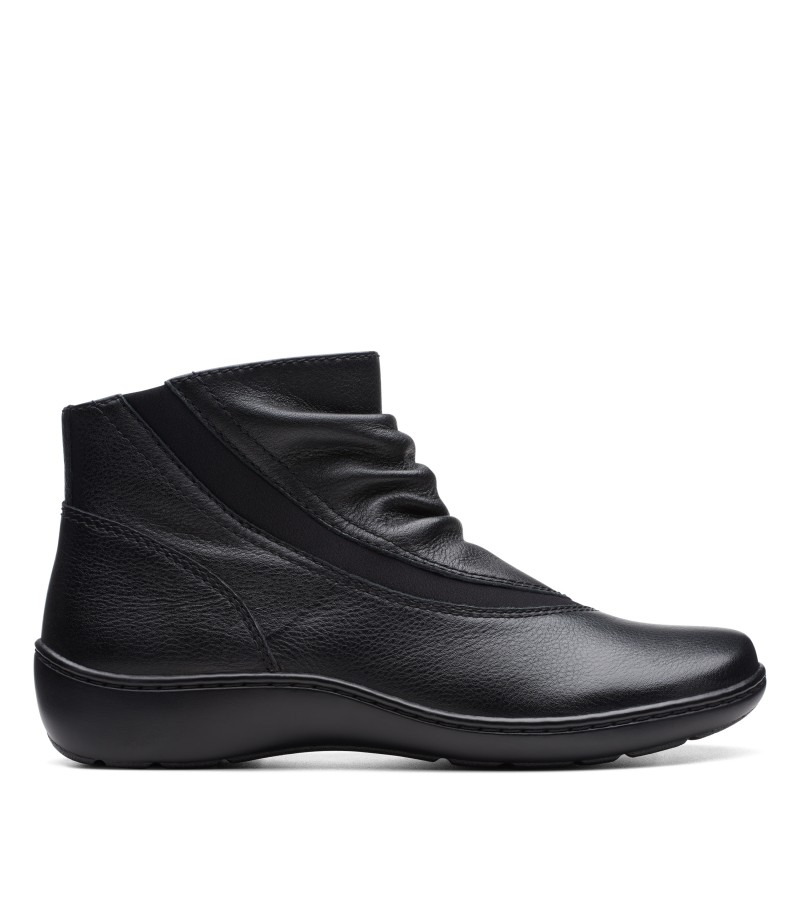 Clarks - Cora Derby Black Leather