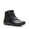 Clarks - Cora Derby Black Leather