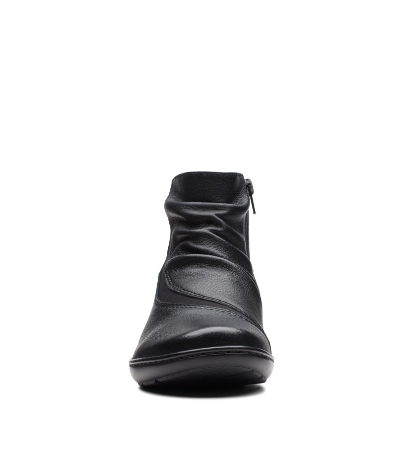 Clarks - Cora Derby Black Leather