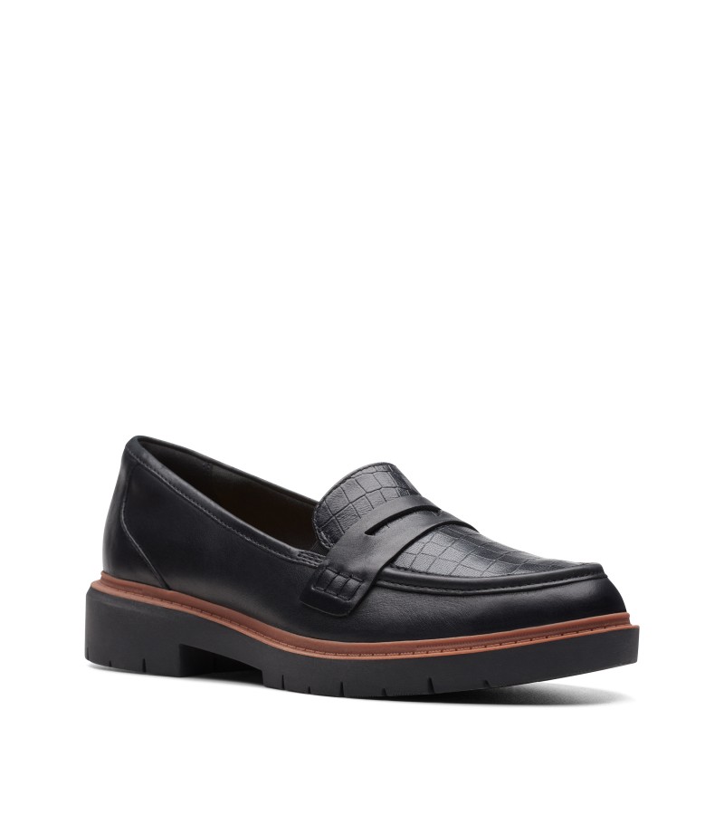 Clarks - Westlynn Ayla Black Leather