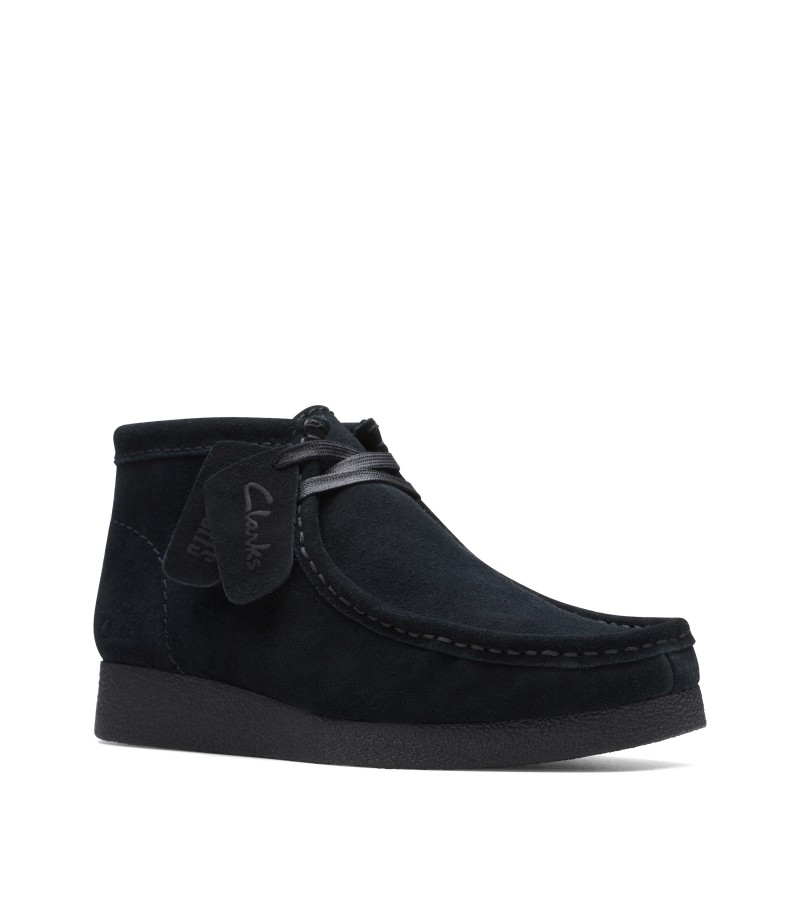 Clarks - WallabeeEVOBt Black Suede