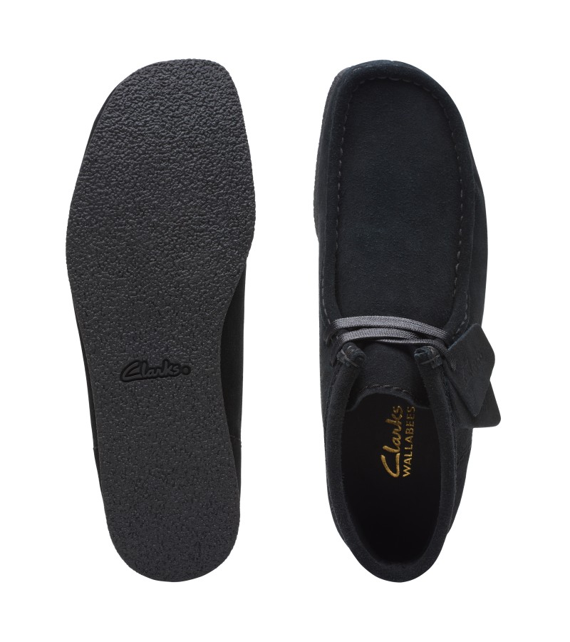 Clarks - WallabeeEVOBt Black Suede