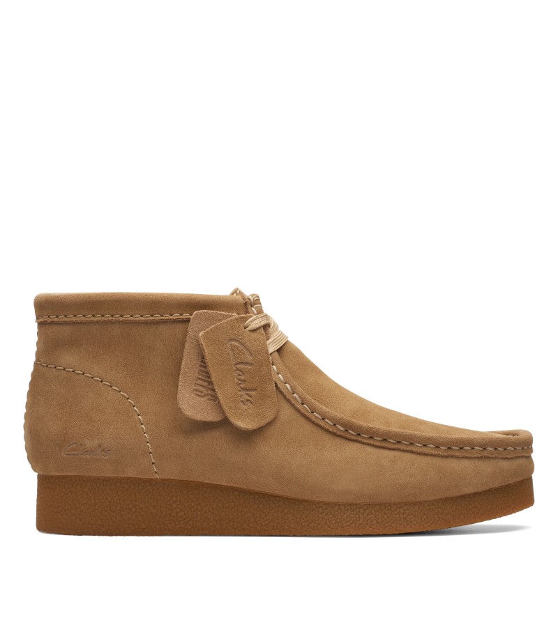 Clarks - WallabeeEVOBt Dark Sand Suede