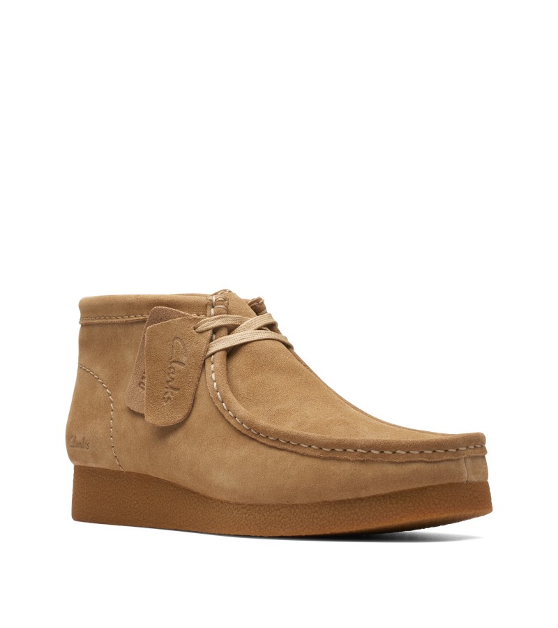 Clarks - WallabeeEVOBt Dark Sand Suede