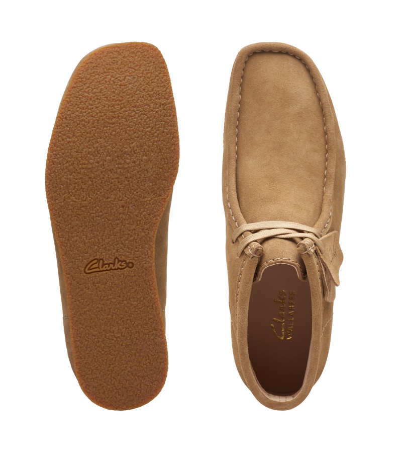 Clarks - WallabeeEVOBt Dark Sand Suede