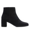 Clarks - Freva55 Zip Black Suede