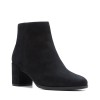 Clarks - Freva55 Zip Black Suede