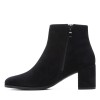 Clarks - Freva55 Zip Black Suede