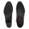 Clarks - Freva55 Zip Black Suede