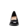 Clarks - Freva55 Court Black Patent