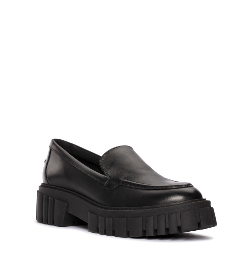 Clarks - Page Loafer Black Leather