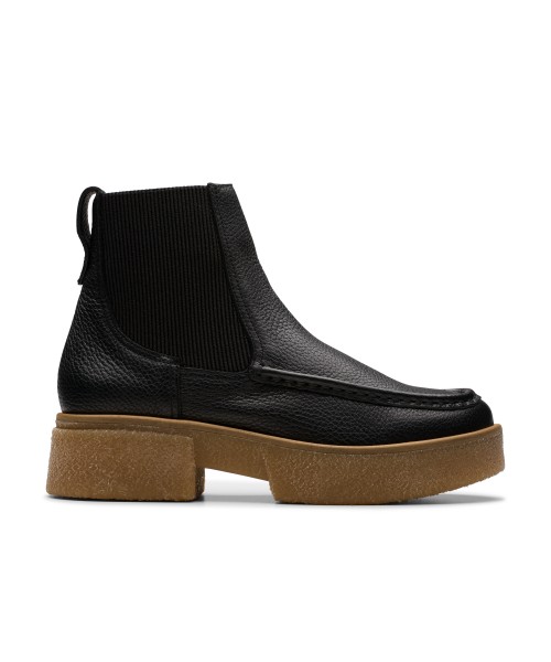 Clarks - Linoso Top Black Leather Clarks - Linoso Top Black Leather