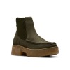 Clarks - Linoso Top Dark Green Nubuck