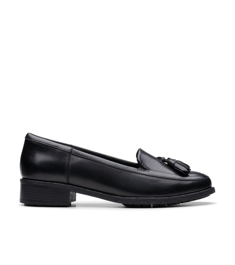 Clarks - Havisham Edge Black Leather