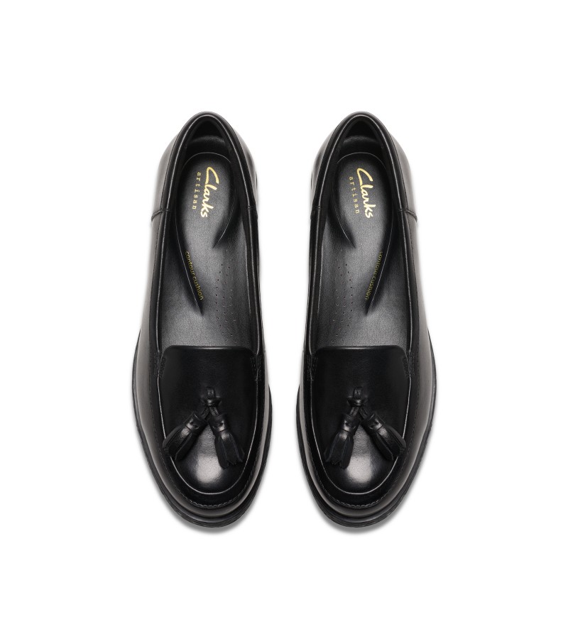 Clarks - Havisham Edge Black Leather