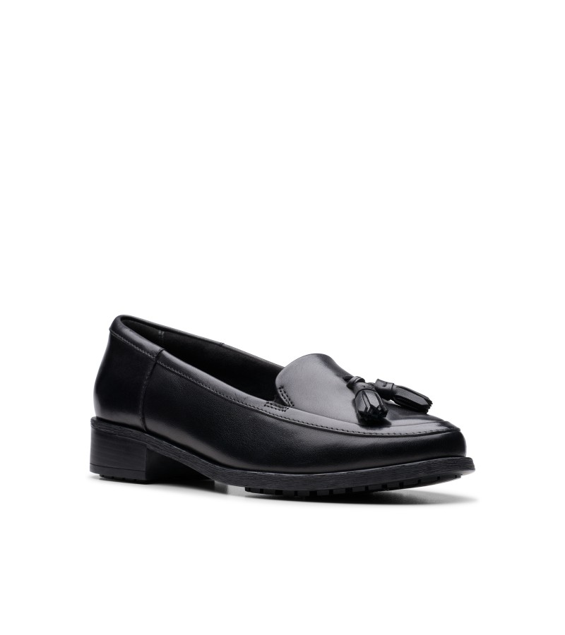 Clarks - Havisham Edge Black Leather