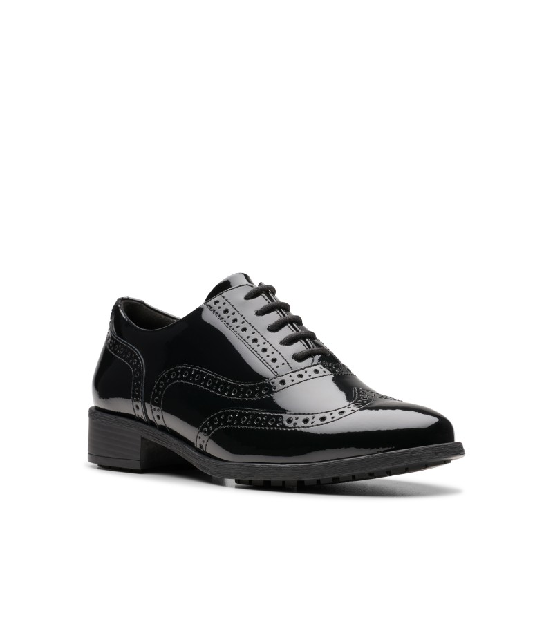 Clarks - Havisham Oak Black Patent